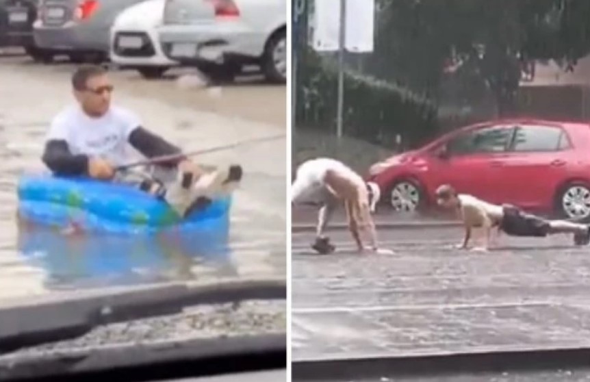 Србија во вонредна состојба, ама правење лудости исто како на море (Видео)