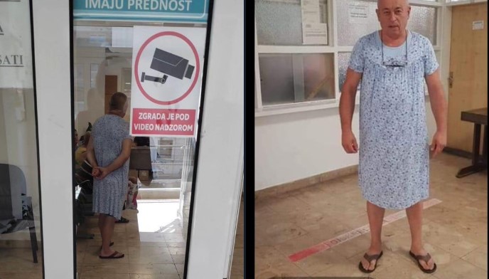 Каков цар ! Не го пуштиле по шорцеви, си купил фустан си влегол (Фото)