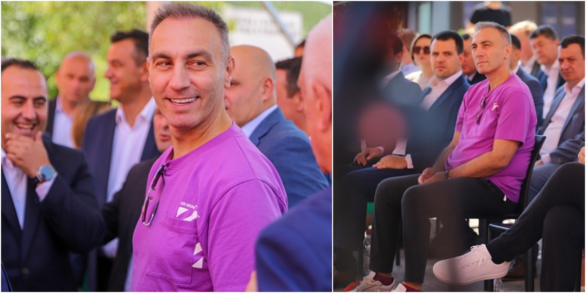 Сите во костуми, само Груби во виолетова маичка (Фото)