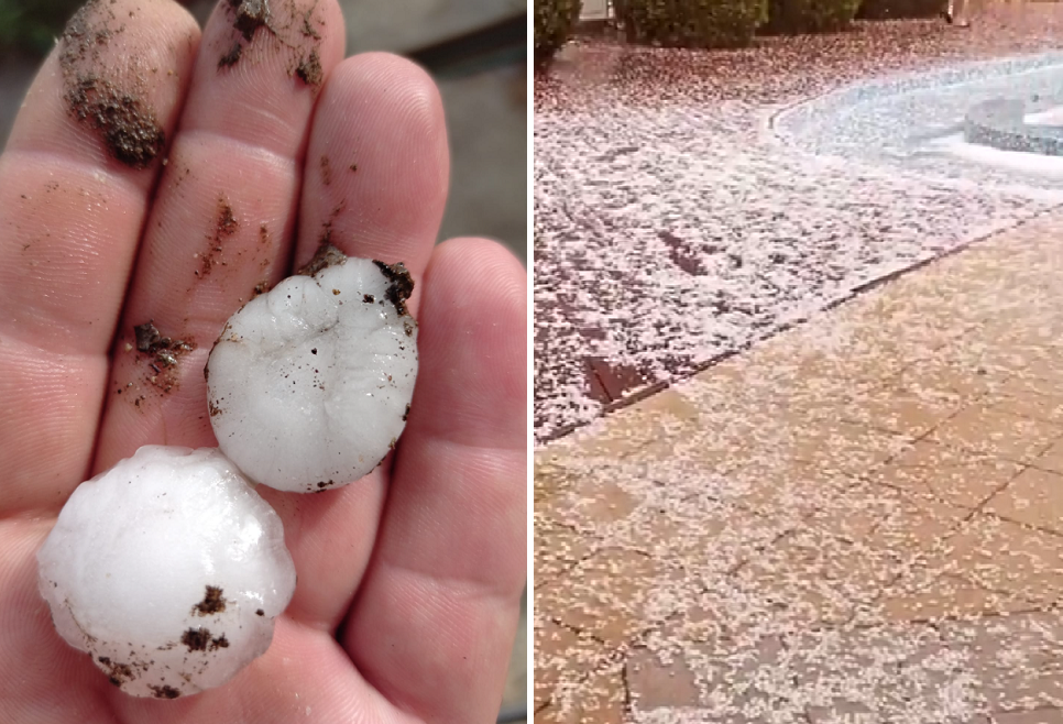 Хорор во Пробиштип – град со големина на орев го „затрупа“ цел град
