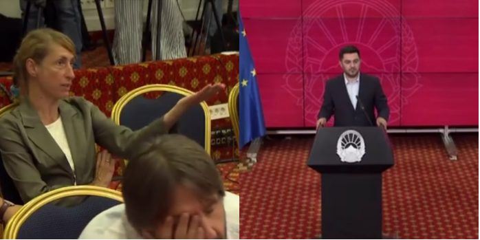 Новинарка го искара Бектеши што рекол Република Македонија без Северна (ВИДЕО)