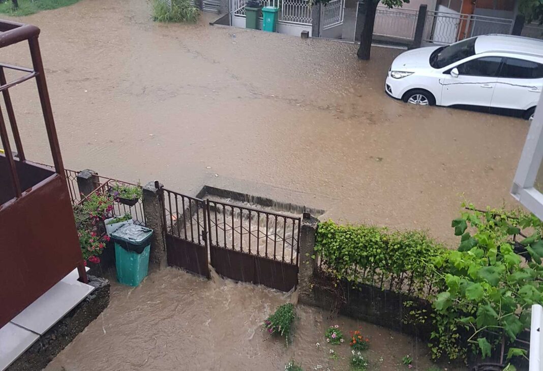 Потоп и во Струмица (Видео)