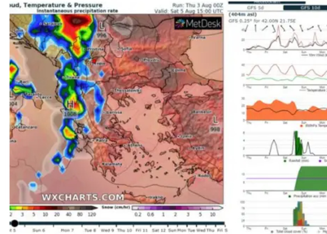 Невреме доаѓа во Македонија (ДЕТАЛИ)