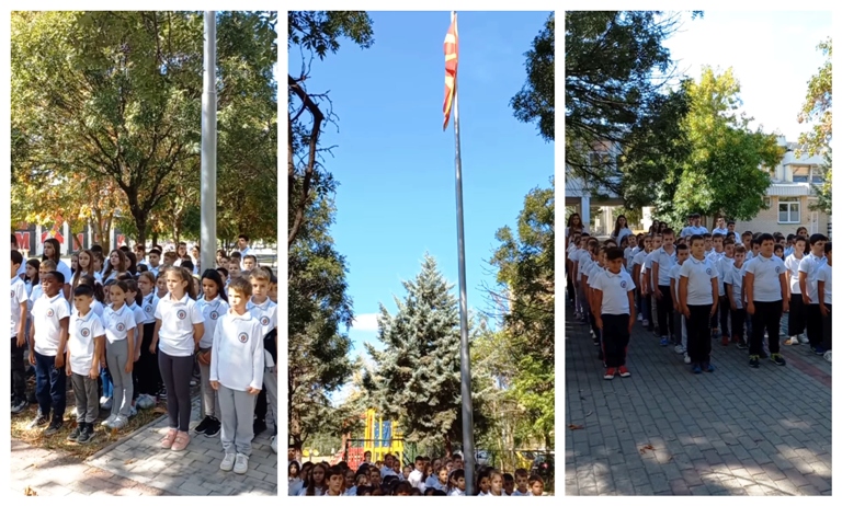 Секој понеделник наставата во училиштата во Аеродром ќе започнува со интонирање на државната химна (ВИДЕО)