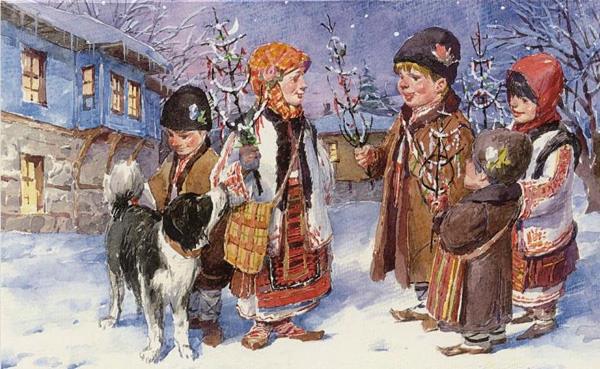 Коледарчињата пејат: Коледе леде….вечерва семејството се собира на вечера