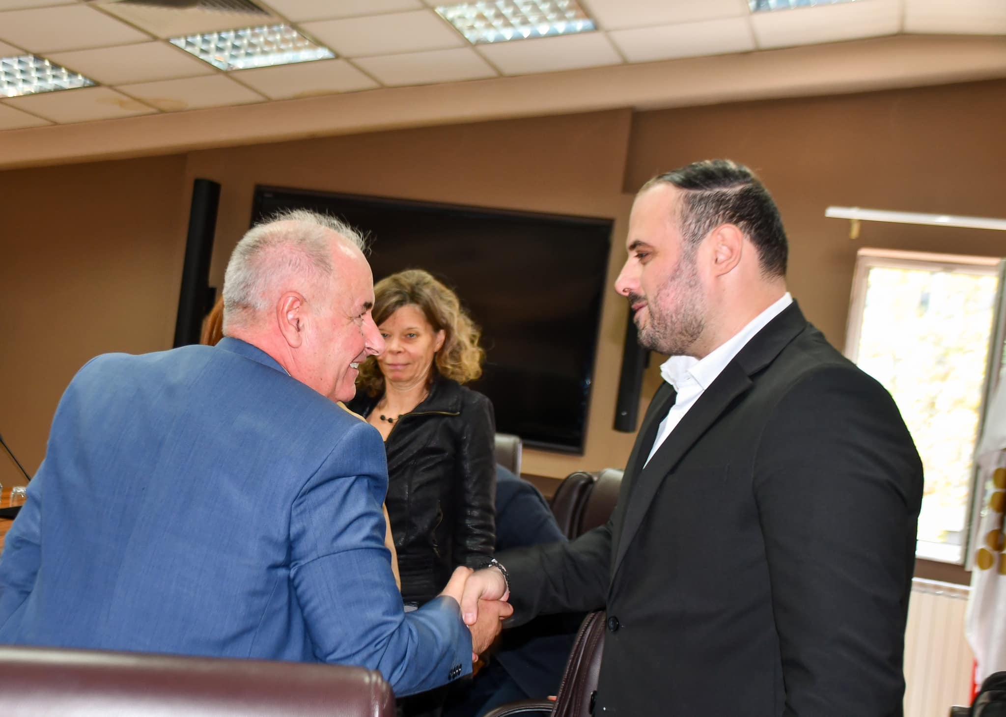 Орце Ѓорѓиевски на средба со Народниот правобранител, Насер Зибери