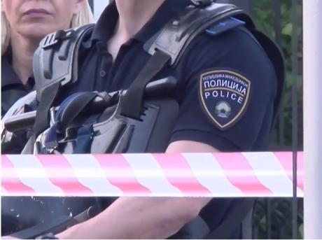 Интервенција на полицијата во Тетовско