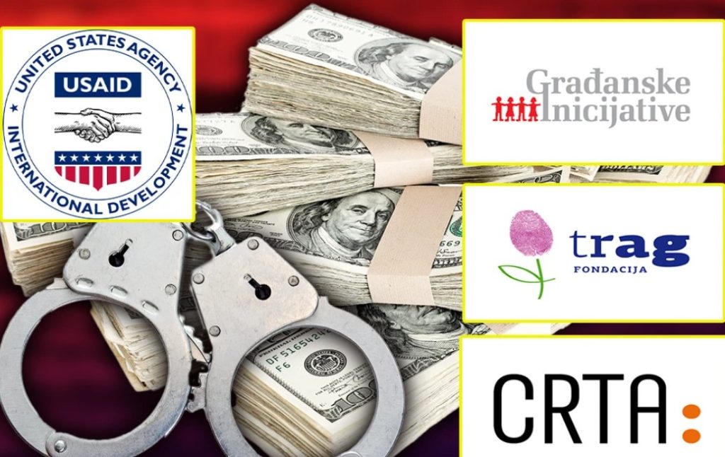 По налог на САД: Српското обвинителство формираше предмет за четири невладини за злоупотреба на пари од УСАИД