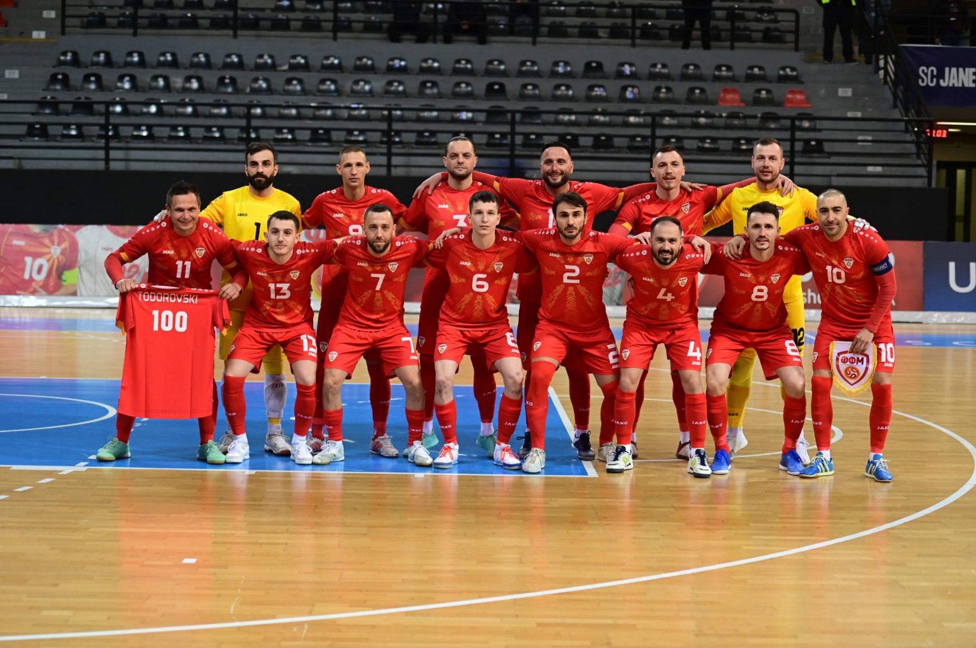 Футсал репрезентацијата на Македонија загуби со 3:0 од Холандија