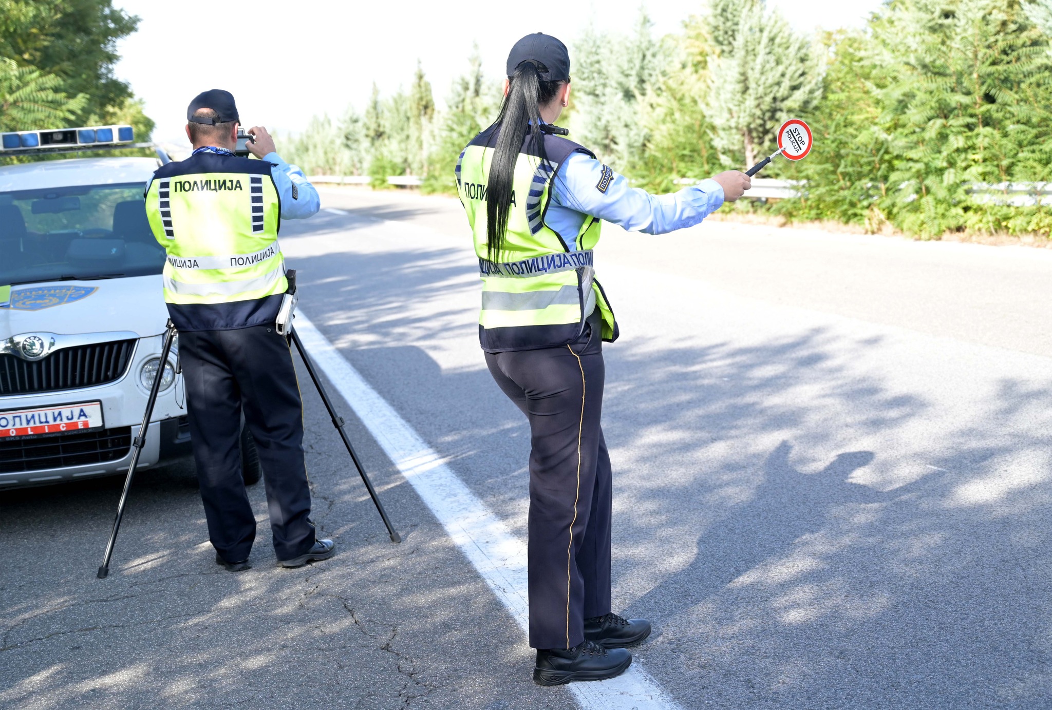 Полиција на секој чекор: Вчера напишани 807 казни