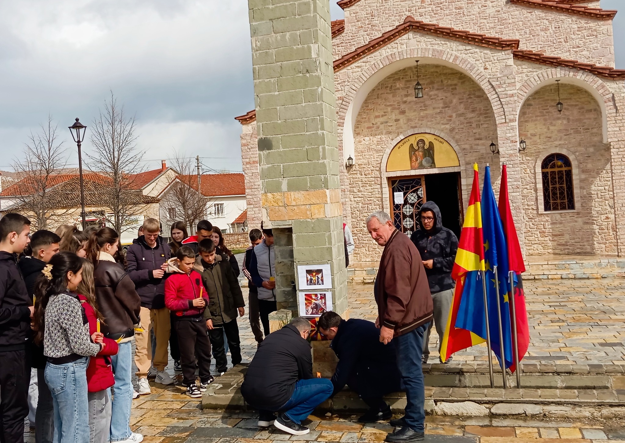 Пустец во солидарност со Кочани: Почит за загинатите