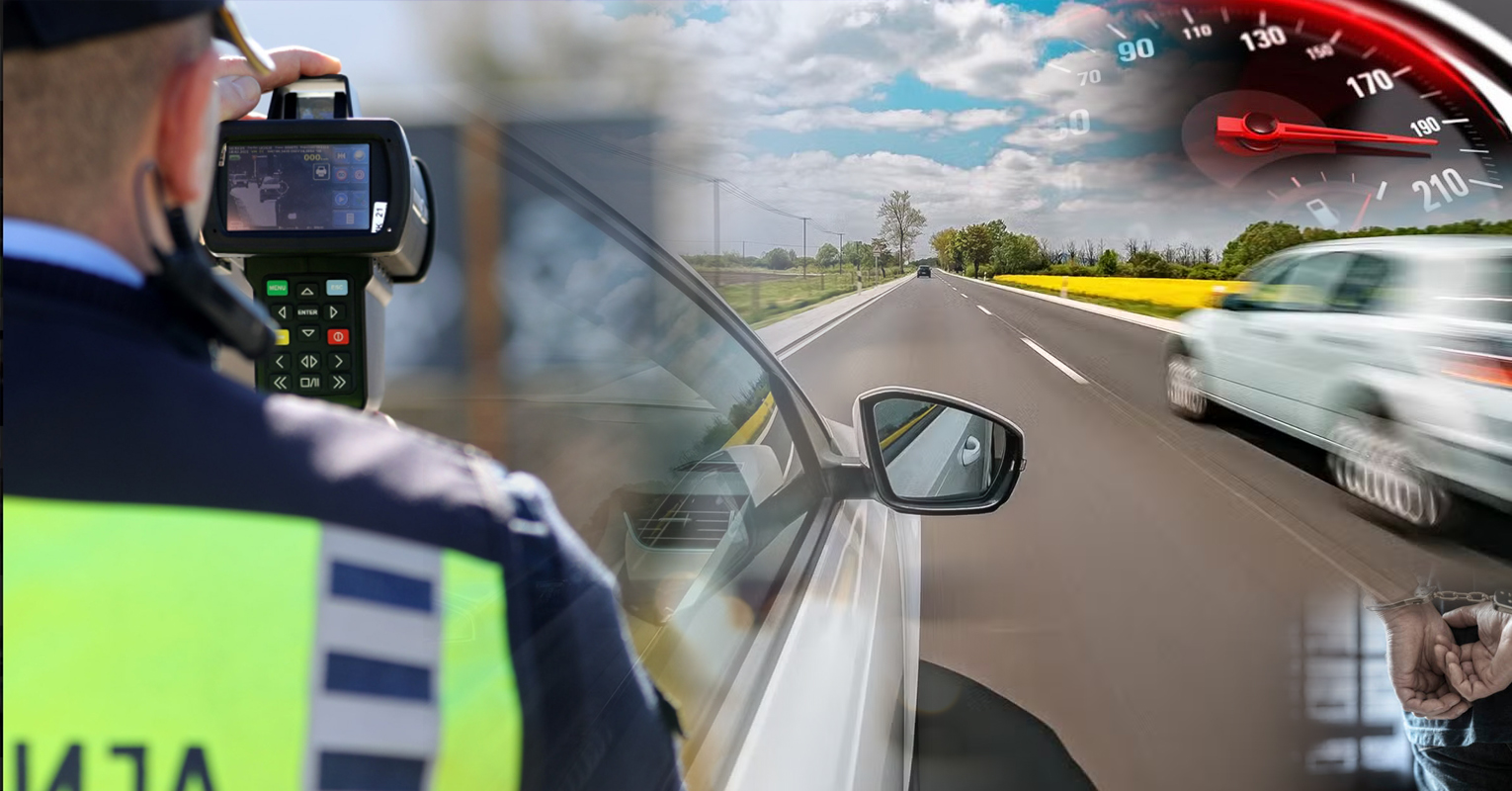 Приведено лице од гостиварско, управувал возило со брзина од 173 км на час на место каде е дозволено 80 км на час