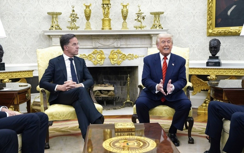 Трамп: Разговаравме за деловите од Украина што ќе се задржат и за оние што ќе бидат изгубени