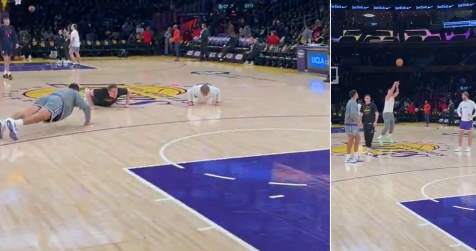 Вакво нешто ретко се гледа: Дончиќ погоди од половина терен, тренерите мораа да прават склекови (ВИДЕО)