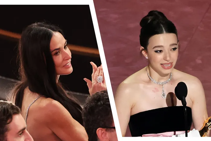 Откриено е што кажа Деми Мур по шокот од неосвојувањето на Оскар, изгледот на нејзиното лице кажува се! (ВИДЕО)