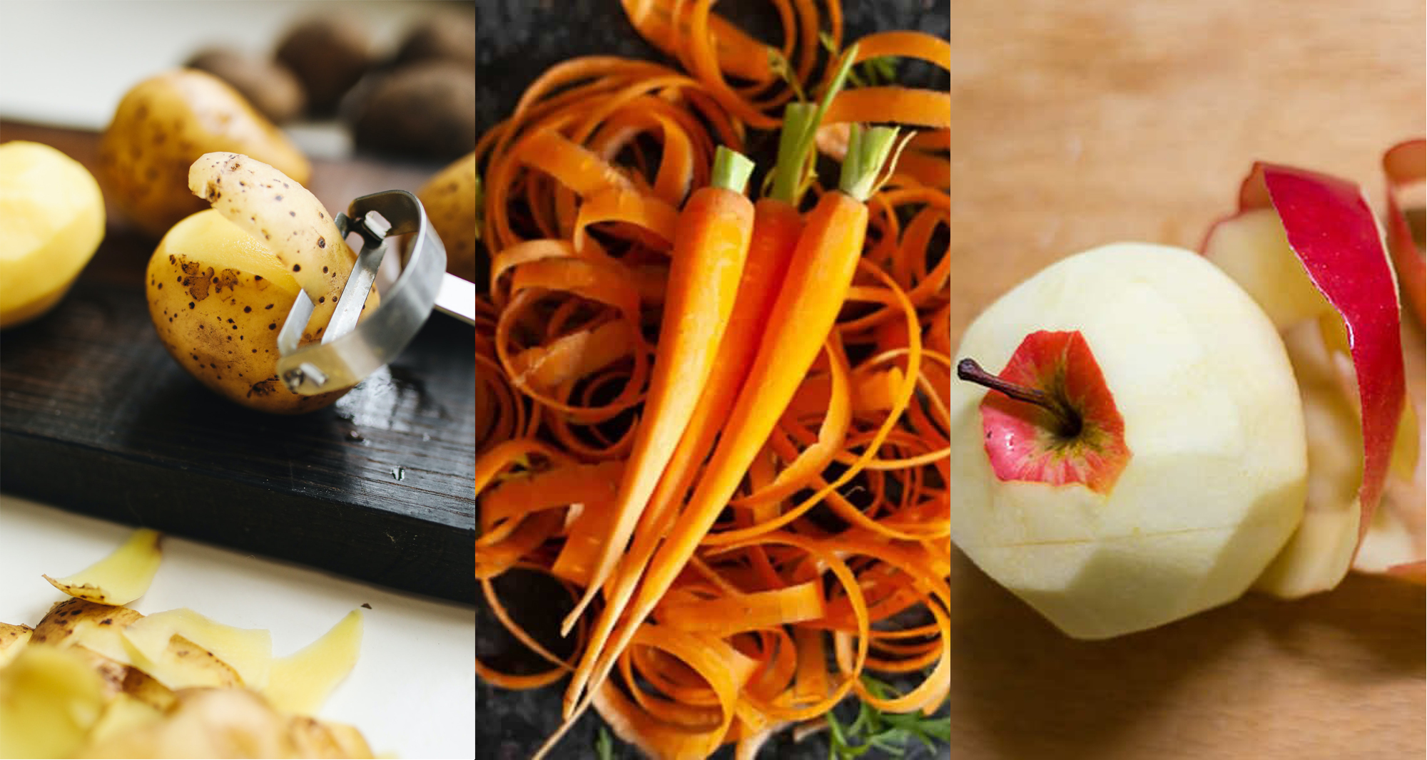 Неколку овошја и зеленчуци кои никогаш не треба да ги лупите, со ова ги фрлате витамините