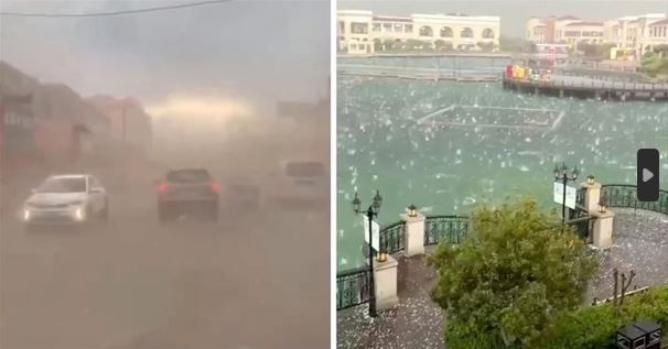 Невреме ја зафати Кина: Во Пекинг дуваат оркански ветрови- по 10 години издаден аларм (ВИДЕО)