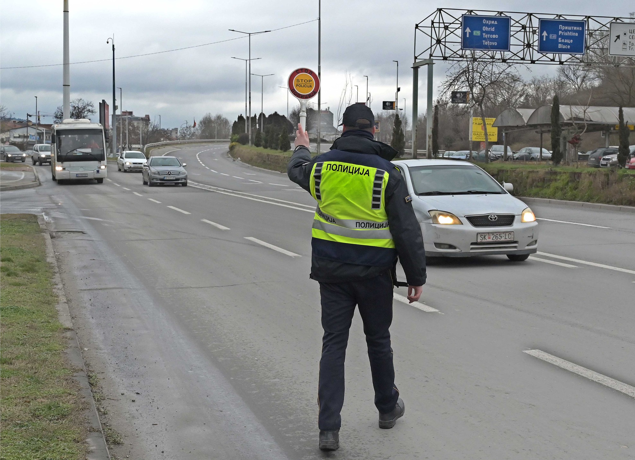 Полицијата уапси седум возачи на територија на Тетово поради пребрзо возење, регистрирана брзина и од 193 километри на час
