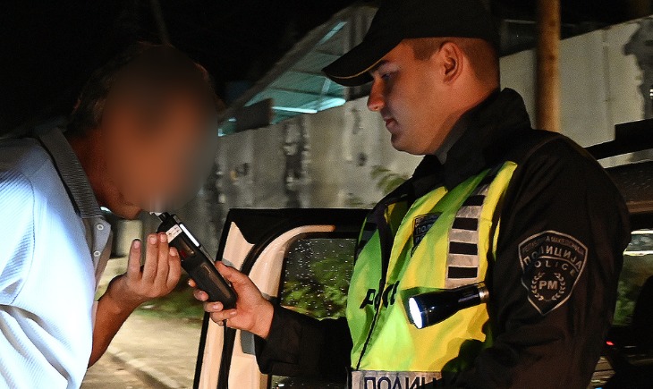 Кавадарчанец со 1,99 промили алкохол во крвта возел и направил сообраќајка