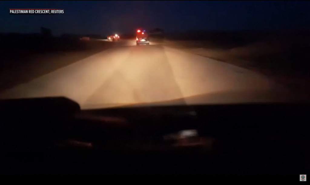 (ВИДЕО) Израел тврдеше биле сомнителни, но нова снимка сугерира на ликвидација на 15 спасувачи