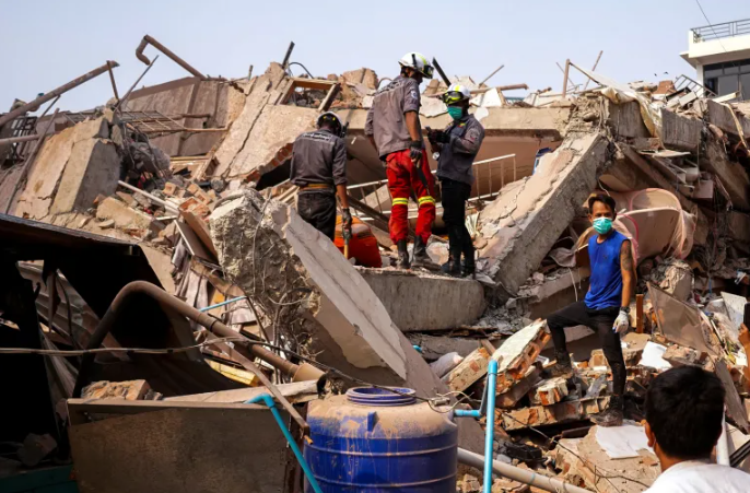 Бројот на загинати во земјторесот во Мјанмар достигна 2.719, ова се најновите информации