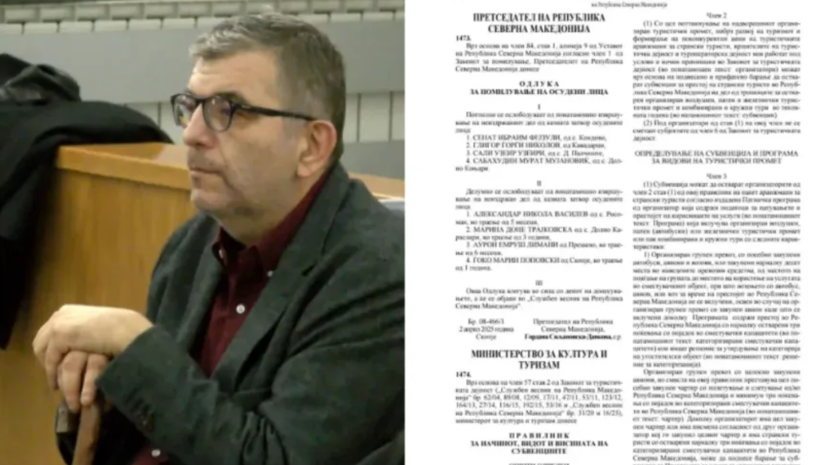 Помилуван Ѓоко Поповски кој беше обвинет за набавката на возила и за блиндираниот „Мерцедес“