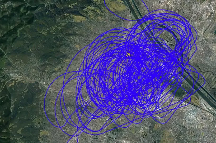 Мистериозна рута на авионот кој со часови кружел над Виена: Луѓето вознемирени, властите откриле за што станува збор