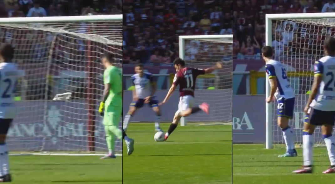 [ВИДЕО] Елиф Елмас постигна маестрален гол: Голманот остана неподвижен