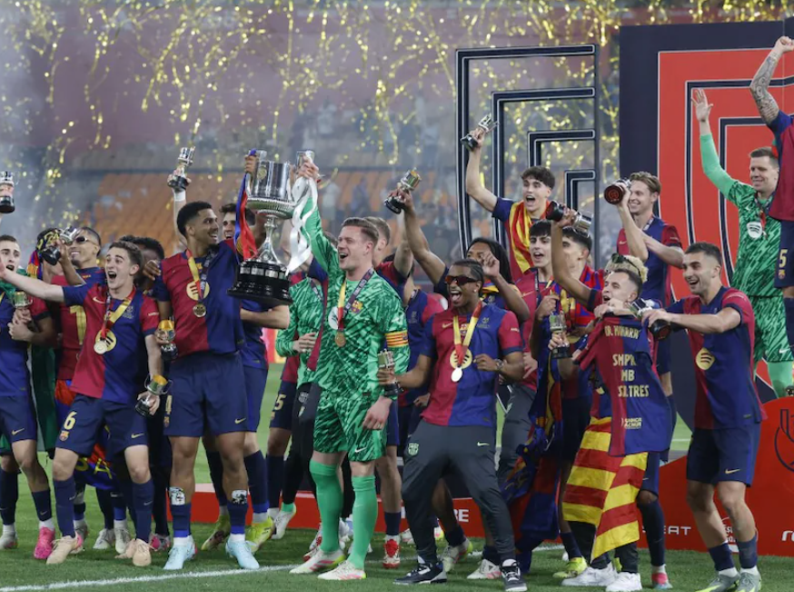 Барселона по драматично финале го освои Кралскиот куп по 32. пат