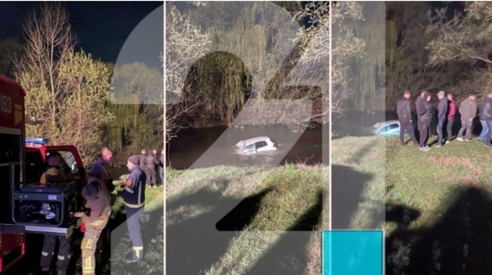 НАЈНОВА ВЕСТ: Автомобил вечерва излета во Вардар – во тек е акција! (ФОТО)