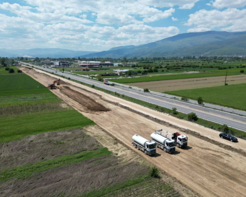 Почна изградбата на автопатот Тетово–Гостивар, дел од Коридорот 8