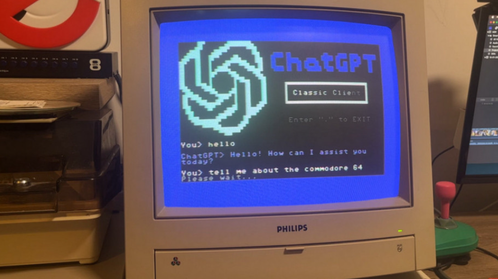 Комодоре 64: Компјутер стар повеќе од четири децении успешно се поврза со ChatGPT
