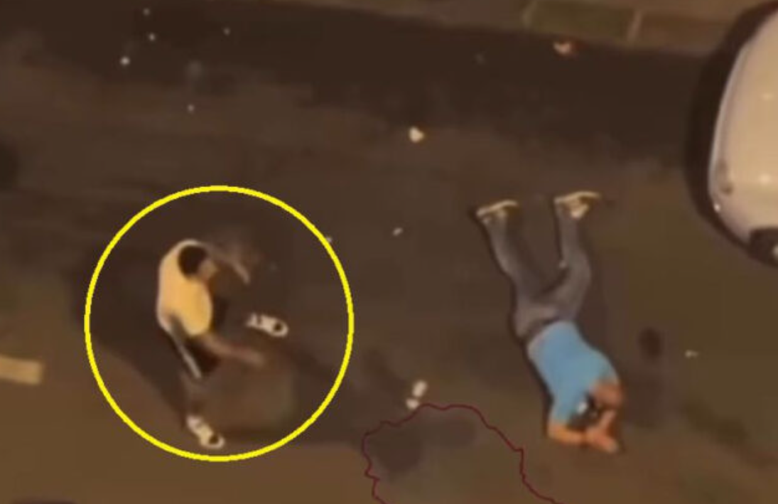 Вистински Хаос: Кошаркари на Партизан се тепаат пред ноќен клуб во Белград [ВИДЕО]