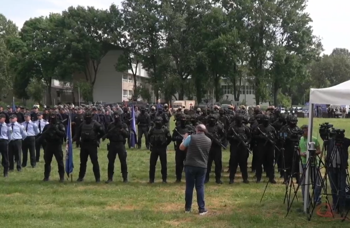 Одбележување на Денот на македонската полиција