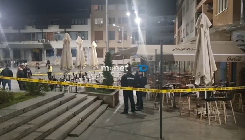 [ВИДЕО] Први снимки по пукањето во Штип, со пиштол пукал во кафуле во центарот на градот