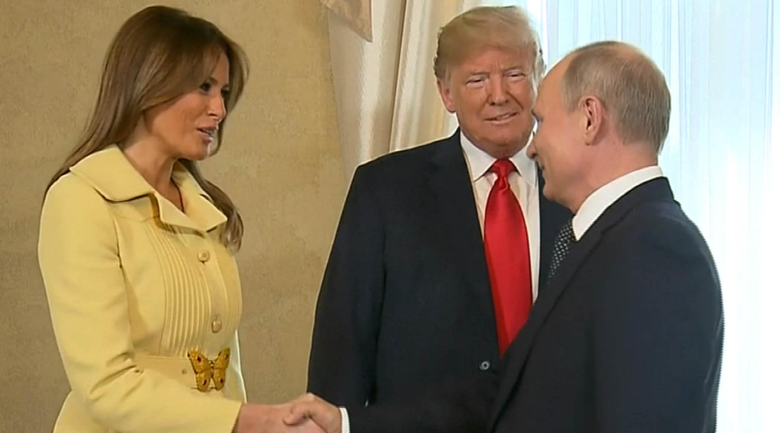 Трамп: “Путин ми кажа дека повеќе му се допаѓа Меланија отколку јас”