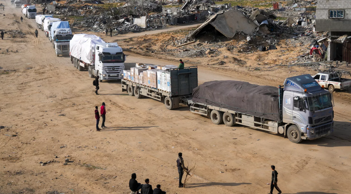 Израел даде дозвола за влез на уште 100 камиони со хуманитарна помош во Газа