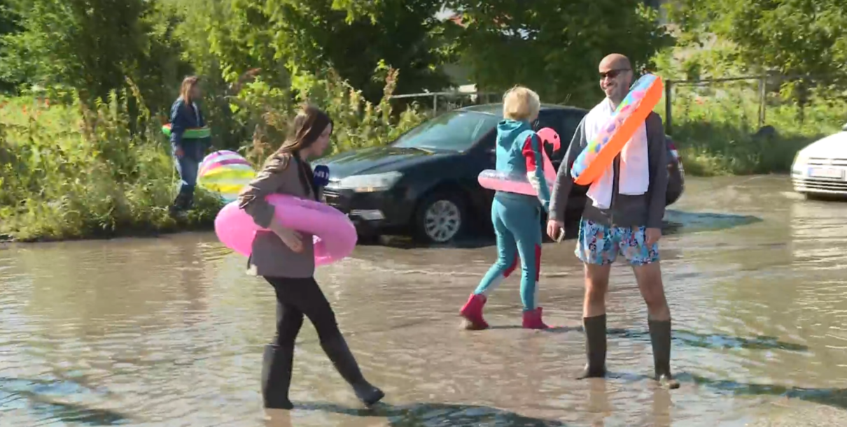 Жителите на Белград: “Сега имаме море, му благодариме на Вучиќ”