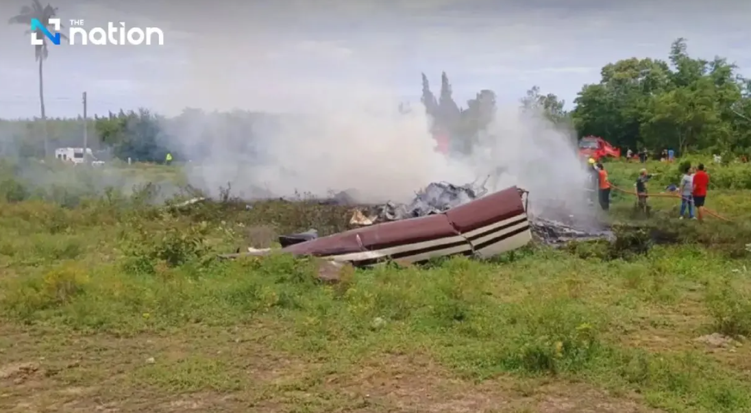 Се урна полициски хеликоптер во Тајланд – три лица загинаа