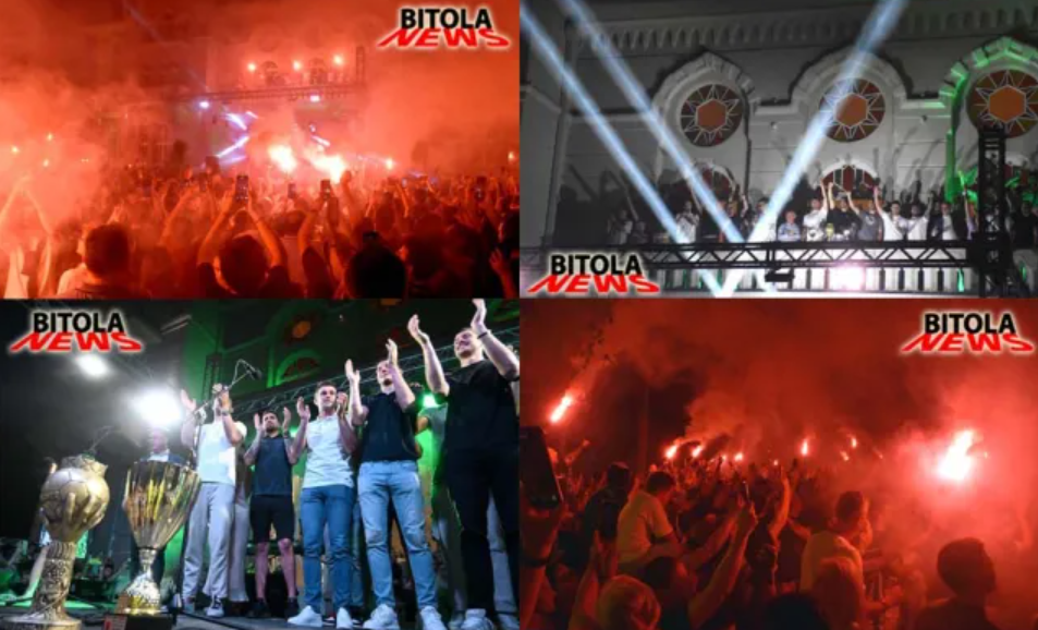 Битола прославува втор ден титула, повторно “гореше“ Битола (фотогалерија)