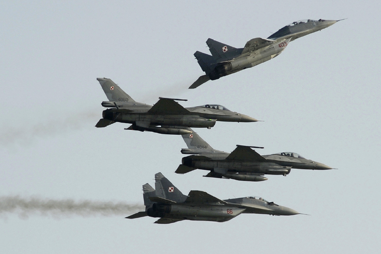 Полска ги подигна борбените авиони откако Русија изврши масовен напад во Украина