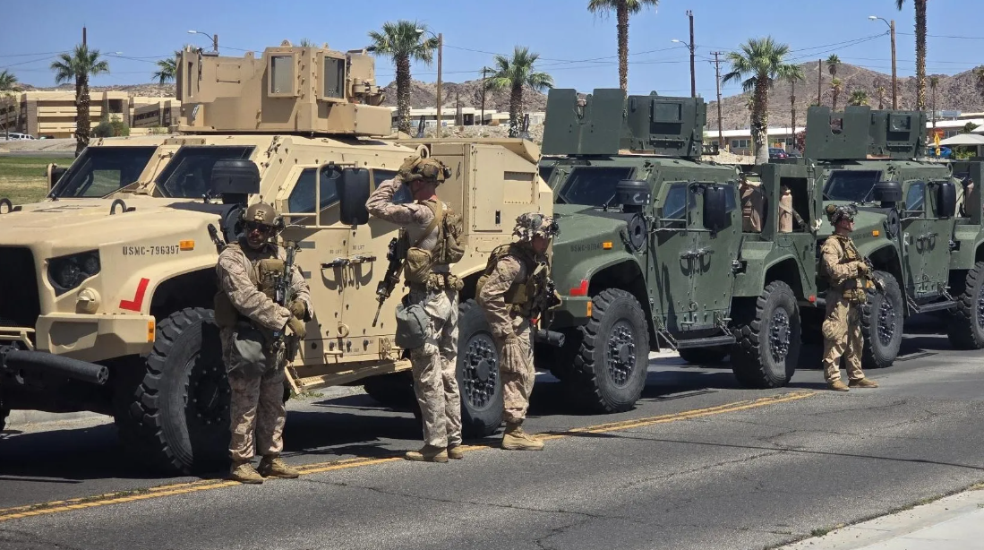 Пентагон испраќа 700 маринци во Лос Анџелес