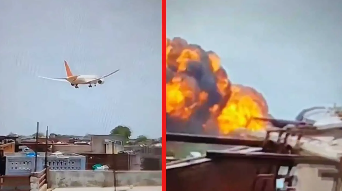 Објавени првите снимки од падот на авионот: Страшни глетки, леталото во пламен и целосно уништено [ВИДЕО]