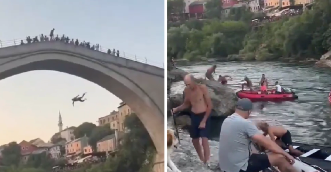 Сведок од Мостар: Скокачот пиеше со часови, скокна целосно облечен и можеше да ги убие децата