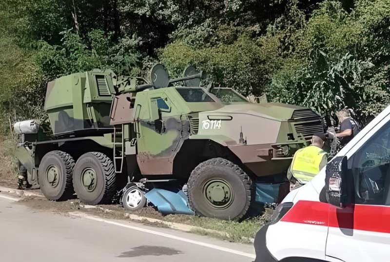 Возач на српската армија осуден на 12 години затвор: Пијан преминал во спротивна лента и усмртил цело семејство кај Рашка