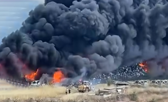 Едно лице повредено во пожарот во Визбегово, приведен е сопственикот на отпадот – откриена и причината за експлозиите