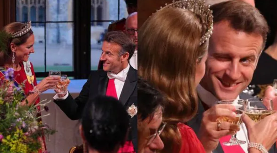 Макрон без срам и се пушташе на принцезата – фотографиите веднаш станаа хит на интернет [ФОТО]