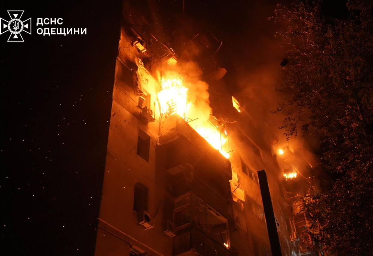 Руските сили извршија страшен напад врз Одеса по нападот врз Киев