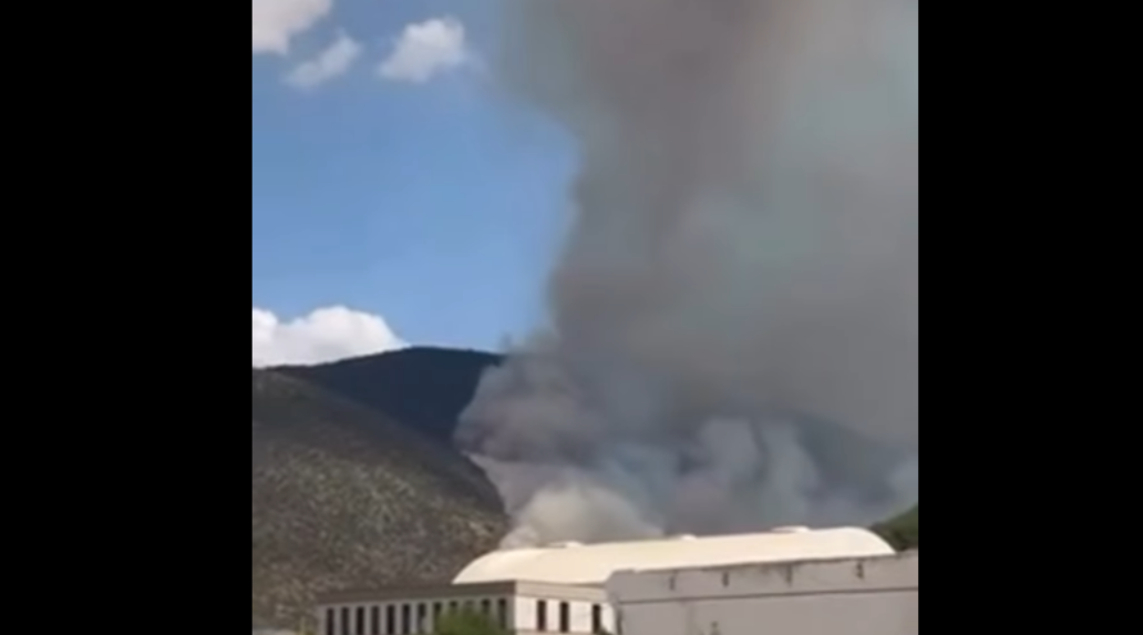 [ВИДЕО] Голем пожар во Желино