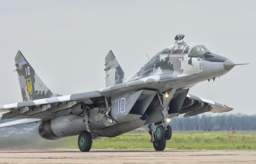 Се урна украински МиГ-29, пилотот загина